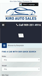 Mobile Screenshot of kiroautosales.com